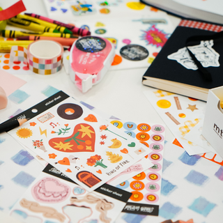 Ring of Fire Bullet Journal Sticker Sheet