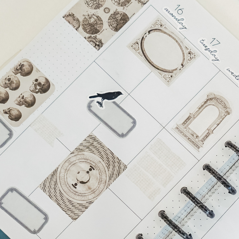 Dark and Spooky Stickers and Stationery - Stash World Australia