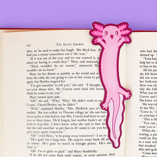 Wiggly Axolotl - Bookmark