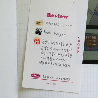 Deco.16: Movie Review - Clear Sticker Sheet