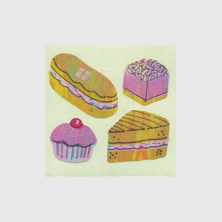 Small Decorative Sticker Sheet - Off the Roll
