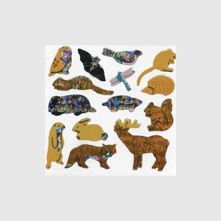 Small Animal Sticker Sheet - Off the Roll