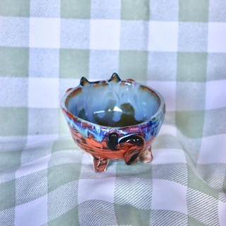 Grumpy Tiger Standing - Trinket bowl