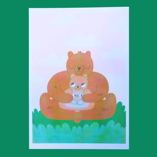Nest - Risograph Print (A3)