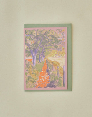 Spring Walk - Greeting Card