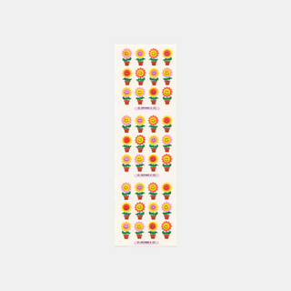 Happy Flowers - Pearly Stickers