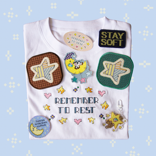 Remember to Rest - Embroidered Shirt