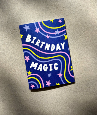 Birthday Magic - Mini Greeting Card