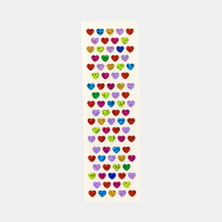 Rainbow Hearts - Prismatic Stickers