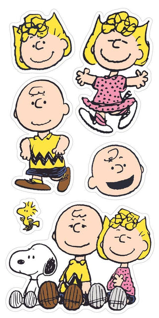 Peanuts: Charlie Brown & Sally - Mini Sticker Sheet off the Roll