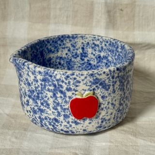 Apple - Ceramic Matcha Bowl