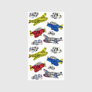 Airplanes - Prismatic Stickers
