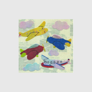 Small Decorative Sticker Sheet - Off the Roll