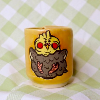Cockatiel Keep Cup - Ceramic Mug