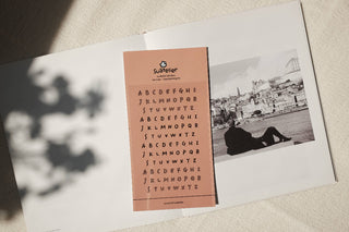 Handwriting #2: Uppercase - Clear Sticker Sheet