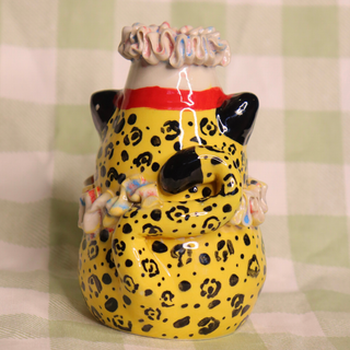 Tiger Clown Bud - Small Ceramic Vases