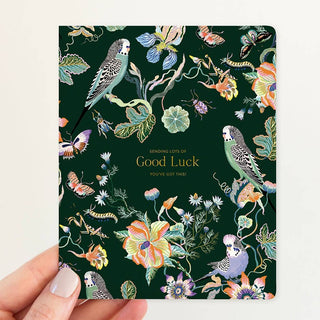 Good Luck - Wondergarden Greeting Card