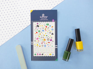 1068: Jelly Monster - Sticker Sheet (Nail Stickers)