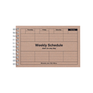 Pocket Weekly Planner - Undated