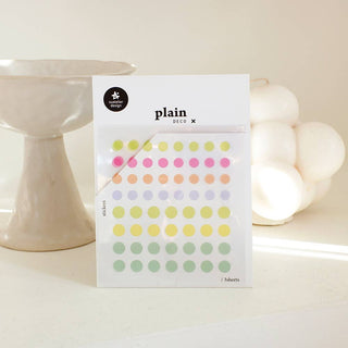 Tiny Transparent Dots - Sticker Sheet (3 Pack)