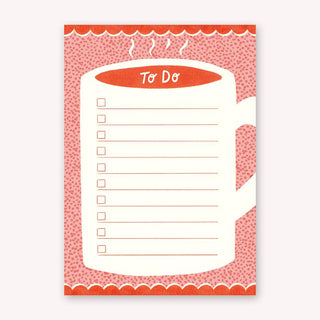 Coffee To-Do List - A5 Notepad