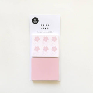 Daily Plan.25: Pink Blossom - Sticky Notes