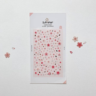 1078: Deco Blossom - Sticker Sheet