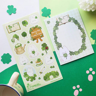 Lucky Bunny - Sticker Sheet