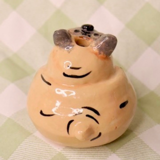 Pug Bud Vase - Small Vase