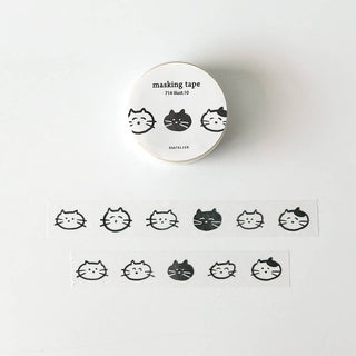 Illust.10: Cat - Washi Tape
