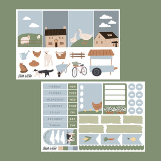 Farmers Market - Journal Sticker Kit