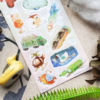 Creative Travels - Sticker Sheet