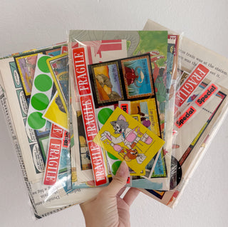 Mixed Ephemera Pack - Vintage Journaling and Collaging Bits