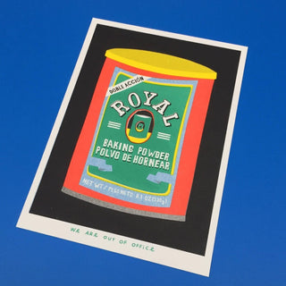 Royal Baking Soda - Risograph Print
