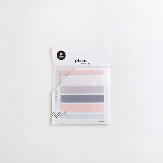 Plain.06: Checkered Tabs - Sticker Sheet (3 Pack)