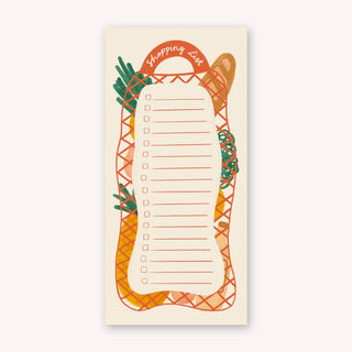 Shopping List - Magnetic Notepad
