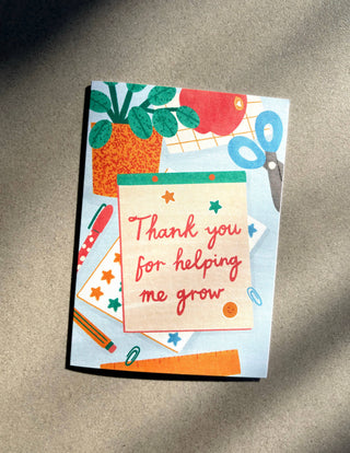 Thank You Teacher - Greeting Card