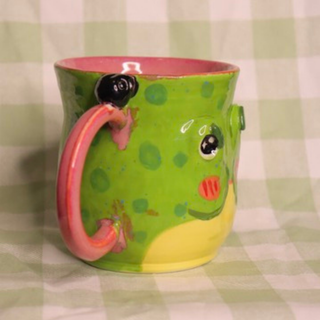 Frog Head Mug - Ceramic Mug