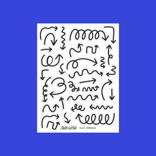 Silly Arrows - Sticker Sheet