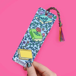 Let Your Imagination Bloom - Bookmark with Tassel