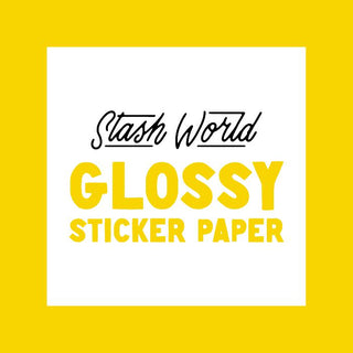 A4 Glossy Sticker Paper-Stash World