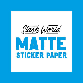 A4 Premium Matte Sticker Paper-Stash World