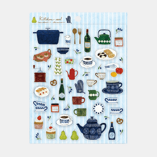 Kitchen - Sticker Sheet by Midori Asano