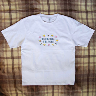 Remember to Rest - Embroidered Shirt