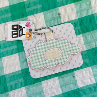 Ditsy Daisies - Applique Keychain