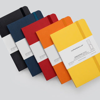 A6 Pocket Notebook - Mini Journal / Sketch Book (Executive Series) - Blank, Lined or Square Grid