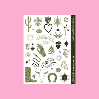 Green Outback Sticker Sheet - Outback Stickerhouse-Stash World