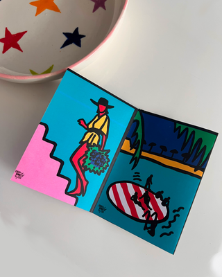Poolside Series - A6 Zine