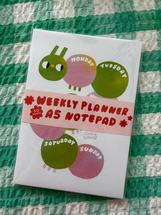 Weekly Planner A5 Notepad