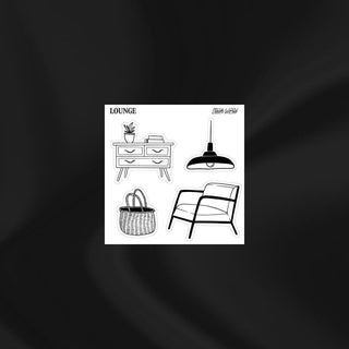 Lounge - Mini Sticker Sheet-Stash World